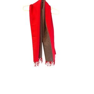 NEW in package Wild Honey Red and Gray Scarf